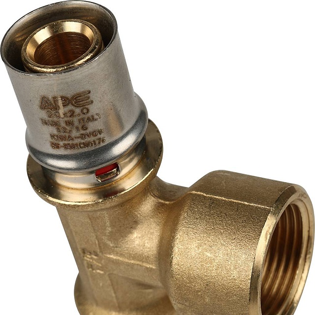 МП Тройник резьбовой пресс для металлопласта STOUT Ø20х3/4"х20 В