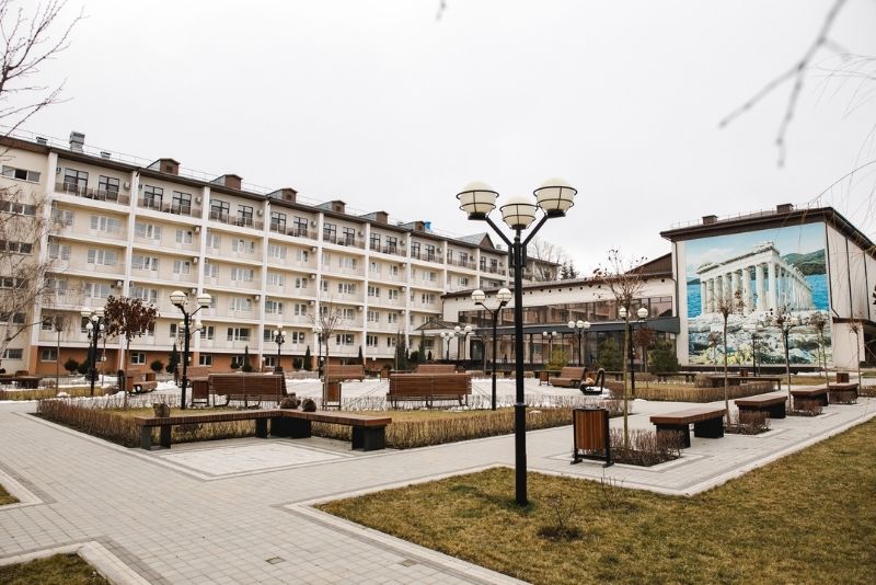 Поставка душевых лотков в санаторий «Минеральные воды», Ставропольский край