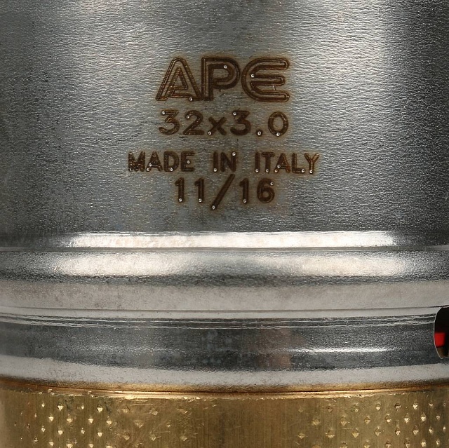 МП Муфта соединительная пресс для металлопласта STOUT Ø32