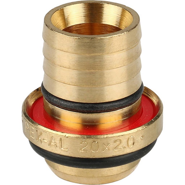 МЦ Тройник равнопроходный цанга для металлопласта STOUT Ø20х20х20