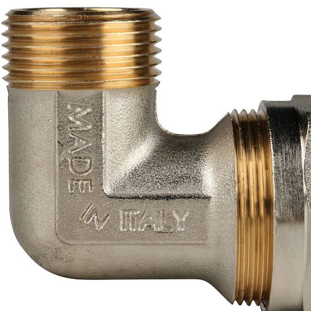 МЦ Угол резьбовой цанга для металлопласта STOUT Ø26х3/4" Н