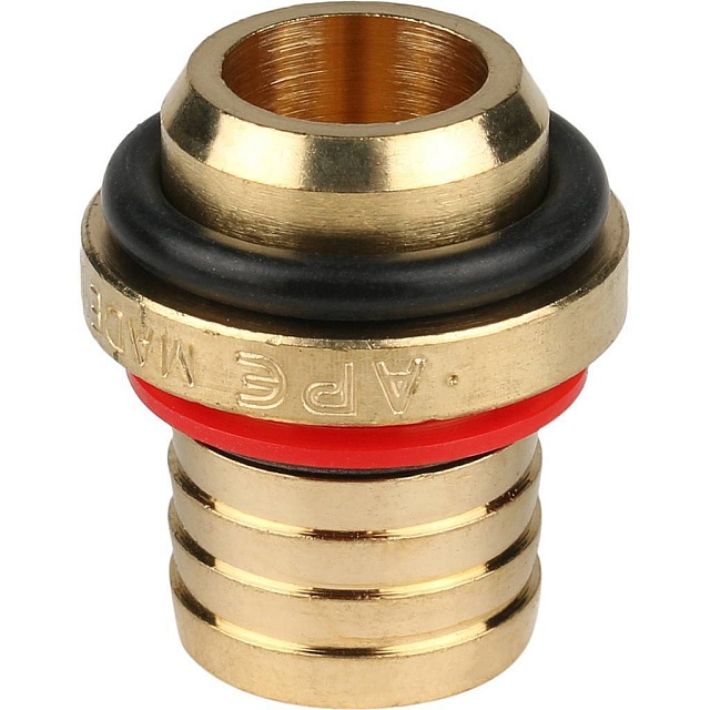 МЦ Тройник переходной цанга для металлопласта STOUT Ø20х16х16