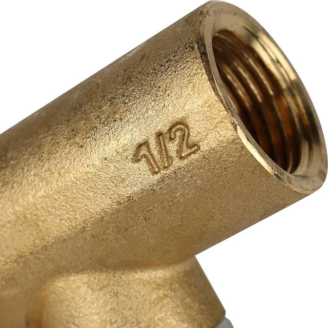 МП Тройник с креплением пресс для металлопласта STOUT Ø20х1/2"