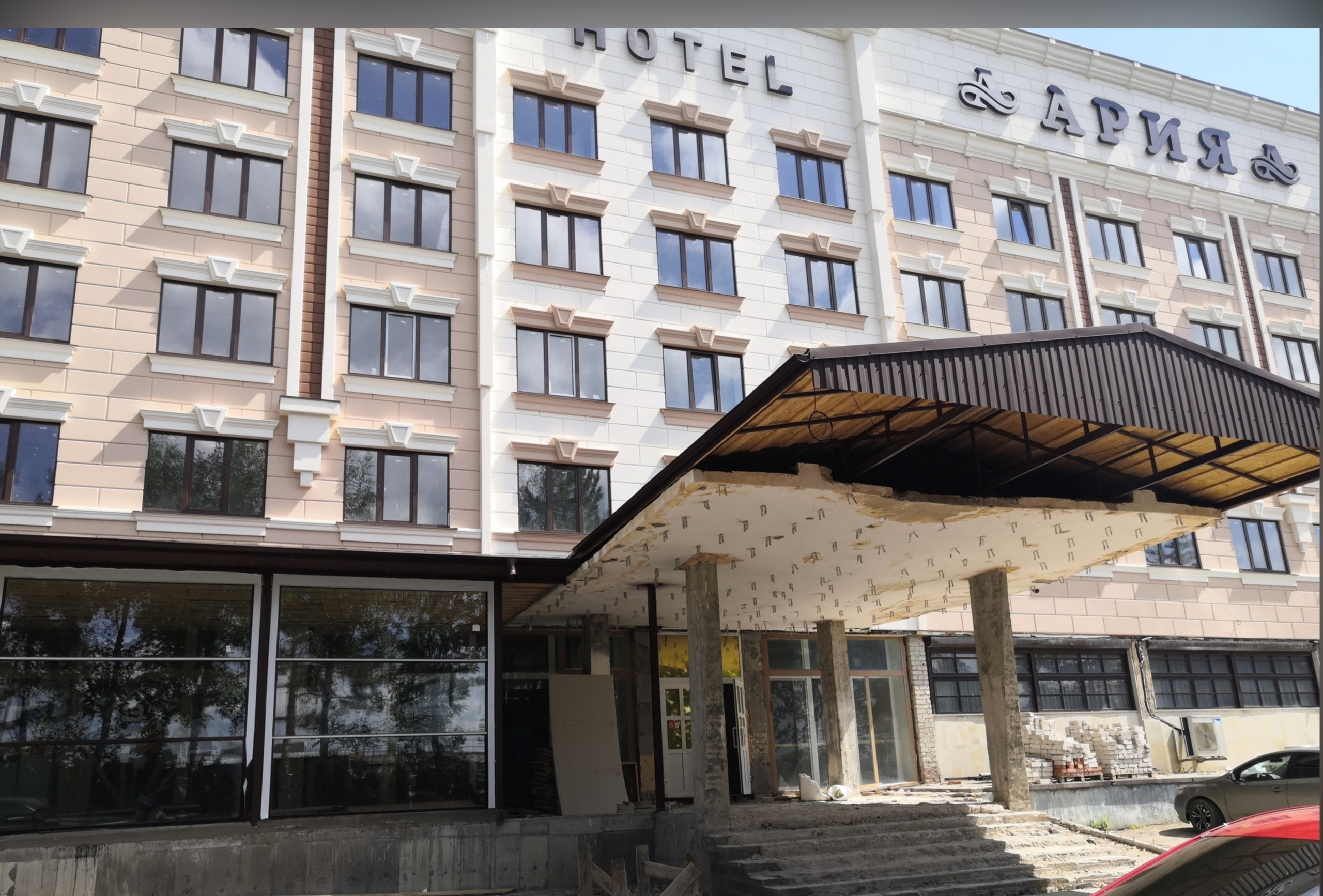 Поставка душевых лотков в отель "Ария", г. Кисловодск