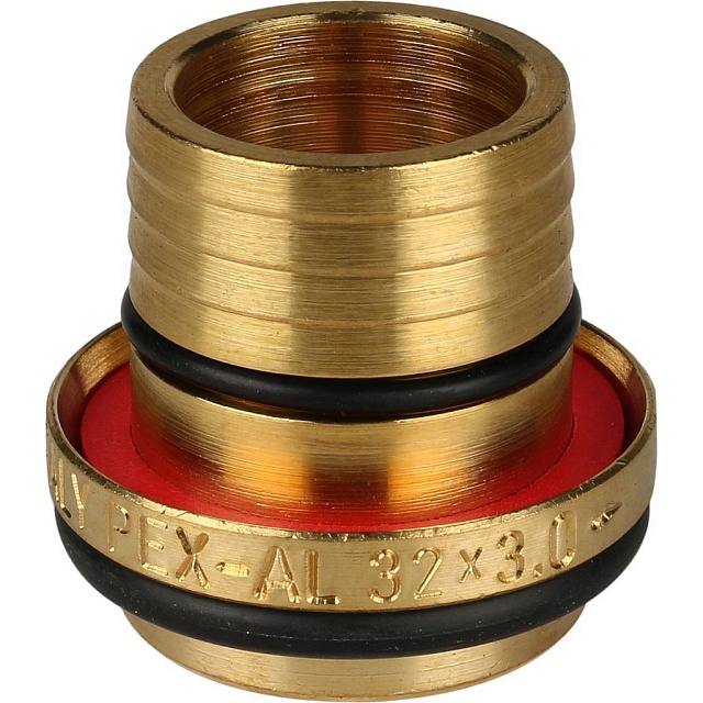 МЦ Муфта переходная цанга для металлопласта STOUT Ø32x26