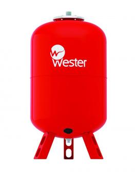 Расширительный бак для отопления WESTER WRV красный 500 л 10 бар