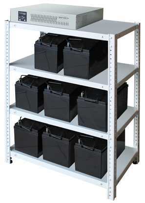 Стеллаж TEPLOCOM для АКБ 1,0х0,7х0,4-4П