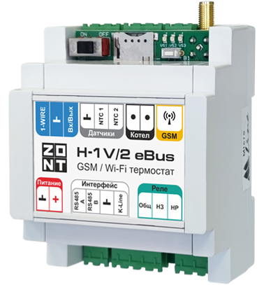 Блок дистанционного управления котлом PROTHERM GSM-Climate ZONT H-1V/2 eBUS