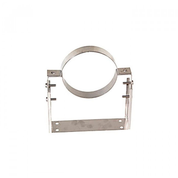 Хомут с мягкими вставками VAILLANT для трубы по фасаду с крепежом к стене