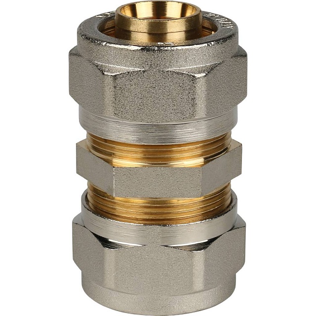 МЦ Муфта соединительная цанга для металлопласта STOUT Ø26