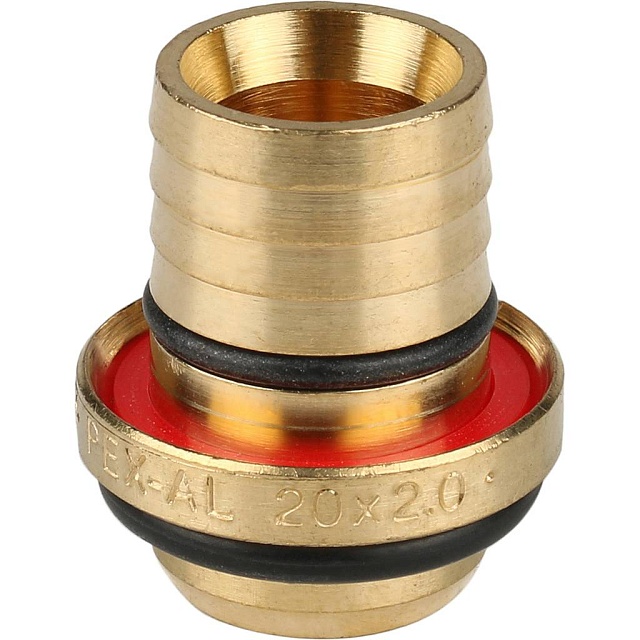 МЦ Тройник переходной цанга для металлопласта STOUT Ø26х20х20