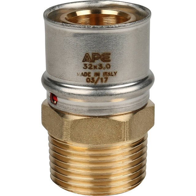 МП Муфта резьбовая пресс для металлопласта STOUT Ø32х1" Н