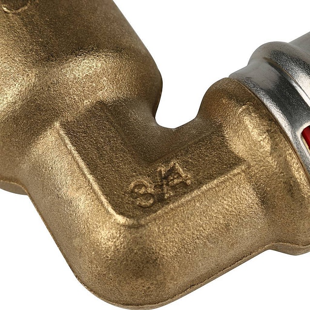 МП Угол резьбовой пресс для металлопласта STOUT Ø26х3/4" В