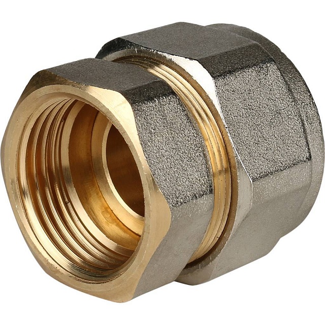 МЦ Муфта резьбовая цанга для металлопласта STOUT Ø32х1" ВР