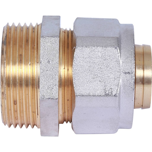 МЦ Муфта резьбовая цанга для металлопласта STOUT Ø32х11/4" Н