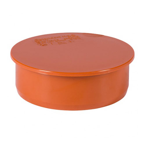 ПВХ Заглушка канализационная OSTENDORF KGM (рыжая) Ø315