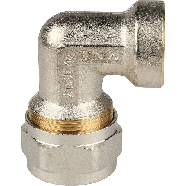 МЦ Угол резьбовой цанга для металлопласта STOUT Ø26х3/4" В