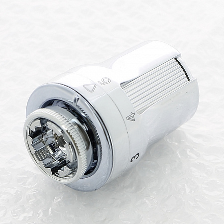 Термостатическая головка UNI-FITT DX M30х1,5, чёрная