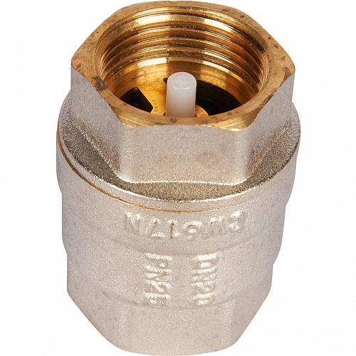 Обратный клапан пружинный муфтовый с пластиковым седлом 3/4&amp;quot;  ROMMER