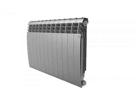 Радиатор алюминиевый ROYAL THERMO BILINER ALUM SILVER SATIN 500x12 секций, серый (НС-1250265)
