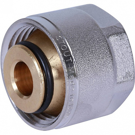 EK Фитинг-евроконус обжимной для полиэтилена STOUT PE-X Ø20х2.9-3/4&quot;, для труб STABIL (10/100)