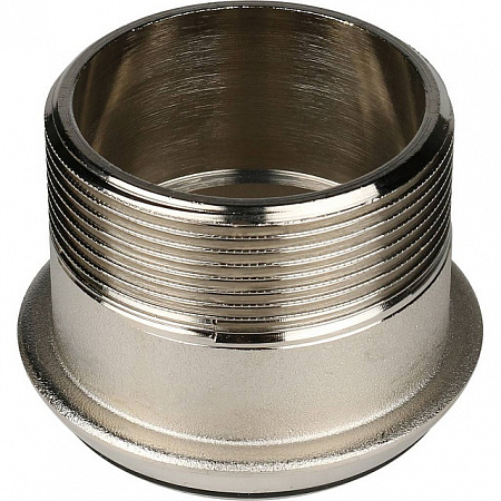 Американка ПРЯМАЯ резьбовая латунная (с прокладкой o-ring) STOUT никель 2&quot; ВН