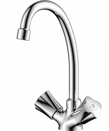 Смеситель для кухни OLIVE'S VIGO 21432VG хром, латунь, уп. (10 шт)