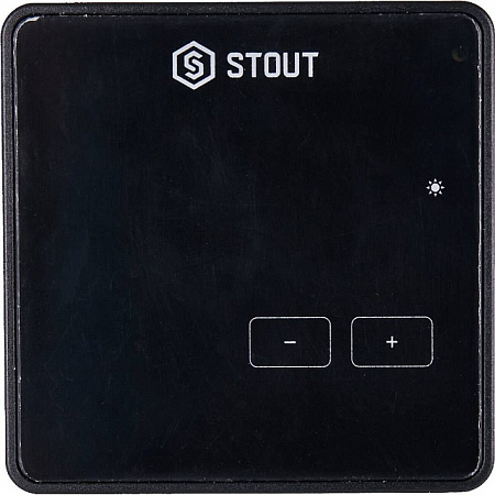 Регулятор комнатный STOUT проводной R-10z белый
