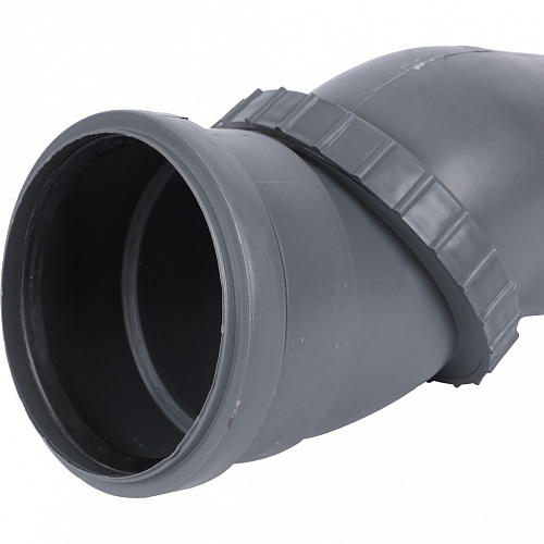 KU.110.G Sinikon СТАНДАРТ Отвод универсальный D 110 серый