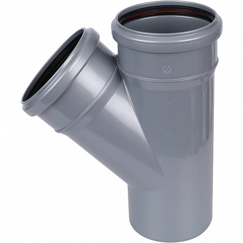 ПВХ Тройник SINIKON 110 х 110 х 45', СТАНДАРТ