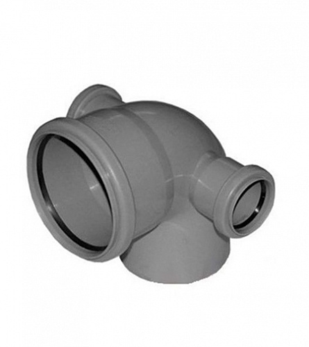 556003.R (556003.E) Sinikon СТАНДАРТ Отвод с двумя патрубками ПП D 110/050*87°