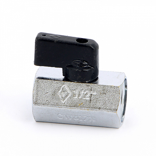 Кран шаровой потребительный BUGATTI KANSAS МИНИ 800 флажок 1/2&amp;quot; ВВ