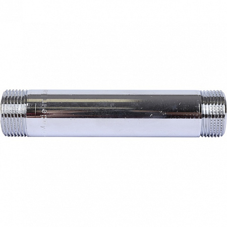 Бочонок резьбовой латунный STOUT хром 3/4&quot;x120мм