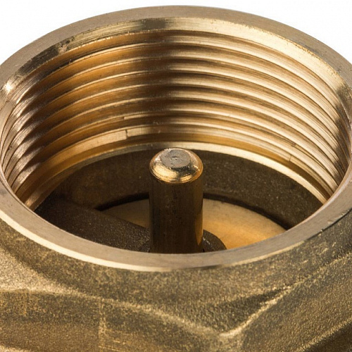 Обратный клапан пружинный, латунный STOUT (с металлическим седлом) 11/2&amp;quot; ВВ