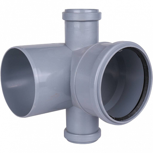 556003.R (556003.E) Sinikon СТАНДАРТ Отвод с двумя патрубками ПП D 110/050*87°