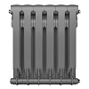 Радиатор биметаллический ROYAL THERMO BILINER SILVER SATIN 500x6 секций, серый (НС-1176318)