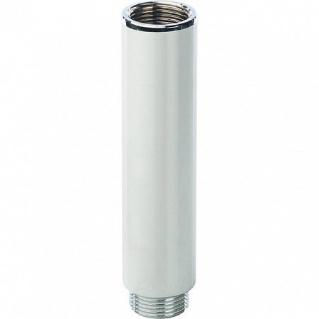 Удлинитель резьбовой латунный STOUT хром 3/4&quot;x100мм ВН