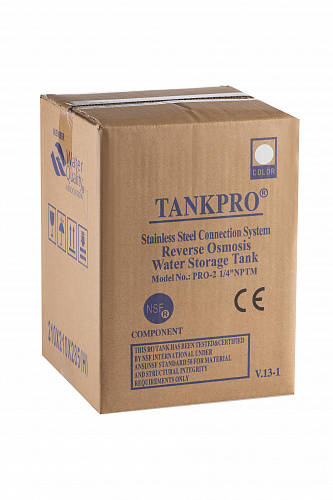 Накопительный бак ГЕЙЗЕР 2gal (8 л) для мембранных фильтров, кран в комплекте