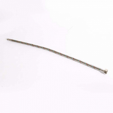 Гибкая подводка для смесителя UNI-FITT М10х1 - 1/2&quot;, 60 см, DN 8, оплётка из нерж. стали