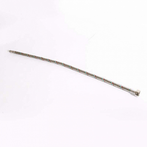 Гибкая подводка для смесителя UNI-FITT М10х1 - 1/2&amp;quot;, 60 см, DN 8, оплётка из нерж. стали