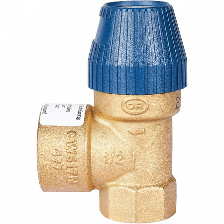 Клапан предохранительный для систем водоснабжения STOUT 1/2&quot;x3/4&quot; (10 бар)