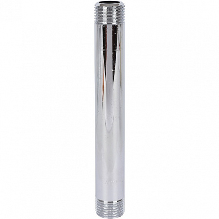 Бочонок резьбовой латунный STOUT хром 1/2&quot;x150мм