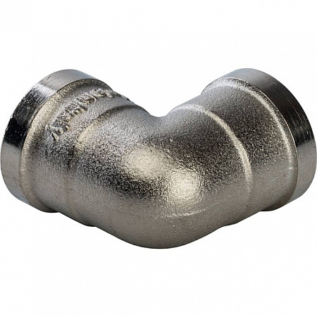 Угол резьбовой латунный STOUT никель 3/8&quot; В