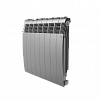 Радиатор алюминиевый ROYAL THERMO BILINER ALUM SILVER SATIN 500x8 секций, серый
