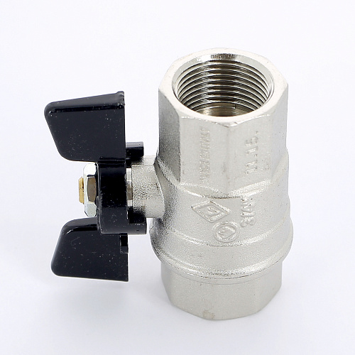 Кран шаровой BUGATTI NEVADA 402 бабочка 3/4&amp;quot; ВВ, полнопроходной