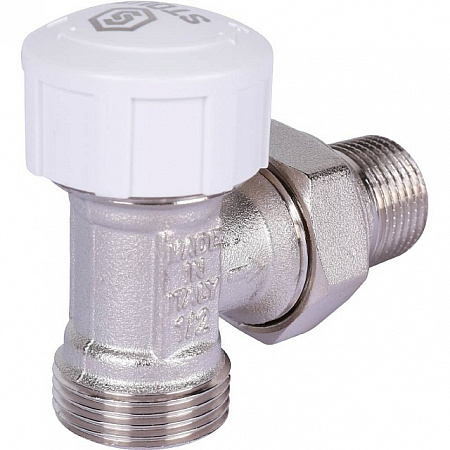 Клапан термостатический угловой STOUT 1/2&quot; х 3/4&quot;ЕК