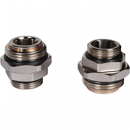 НСУ Насосно-смесительный узел теплого пола STOUT с насосом 1&amp;quot;, UPSO, клапан 30-60°C, разбор, 130мм