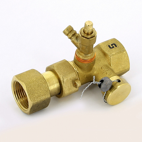 Вентиль отсечной для расширительных баков UNI-FITT пломбируемый 3/4&amp;quot; В