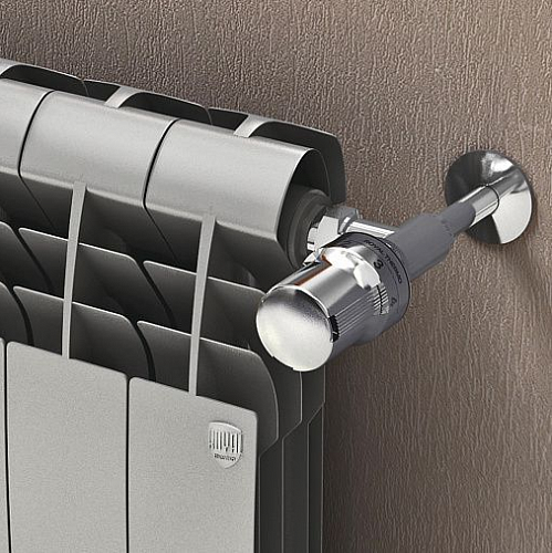 Радиатор биметаллический ROYAL THERMO BILINER SILVER SATIN VR 500x8 секций (НС-1196691)