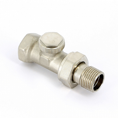 Вентиль обратный UNI-FITT THERMO ВН 1/2&quot; с разъемным соединением, никелир.